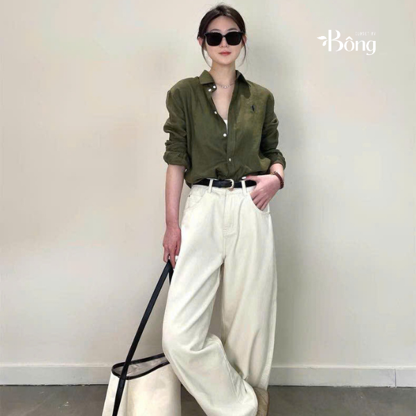 Sơ mi Polo cổ đức 6 màu chất cotton tuồn auth