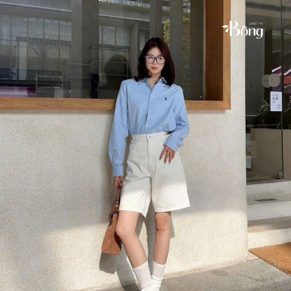 Sơ mi Polo cổ đức 6 màu chất cotton tuồn auth