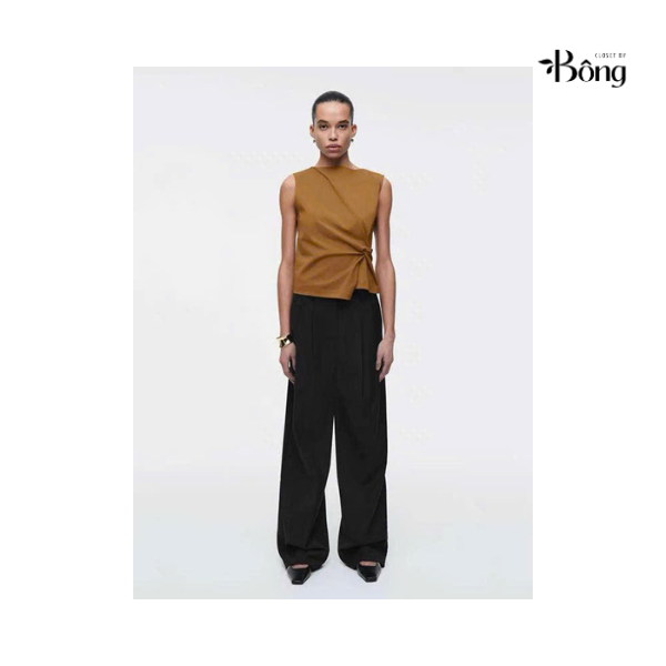 Áo chi tiết xoắn