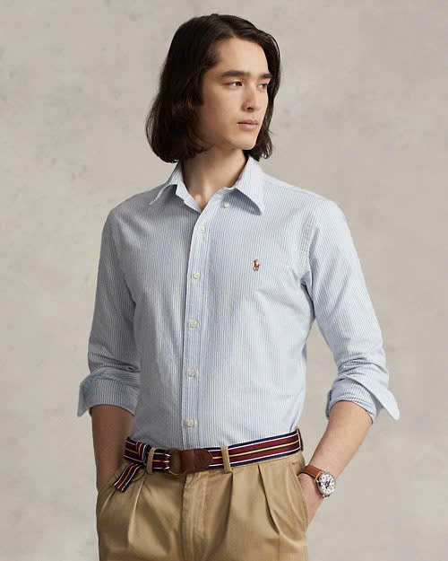 Áo sơ mi Oxford vừa vặn