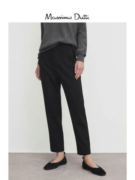 Quần âu Massimo Dutti cạp cao 2 màu