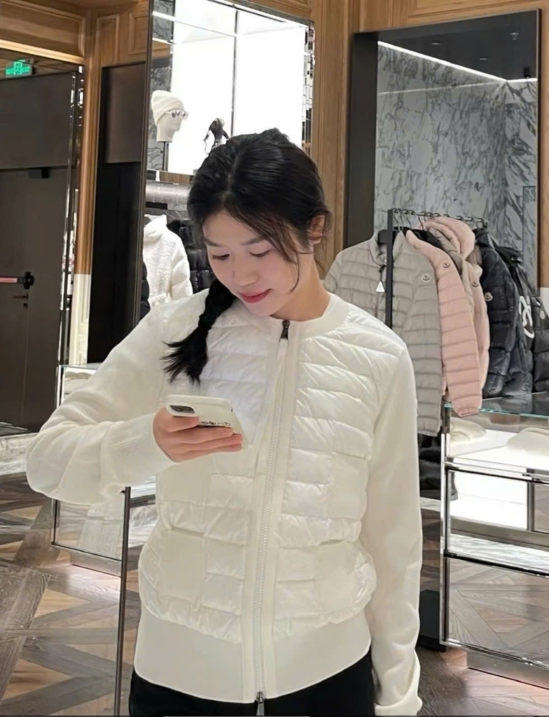 Áo phao tay len 4 túi