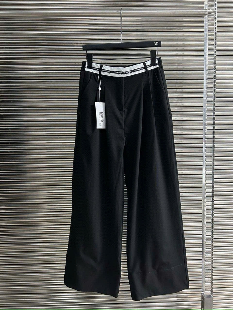 Quần suông Maison Margiela lưng chun 2 màu