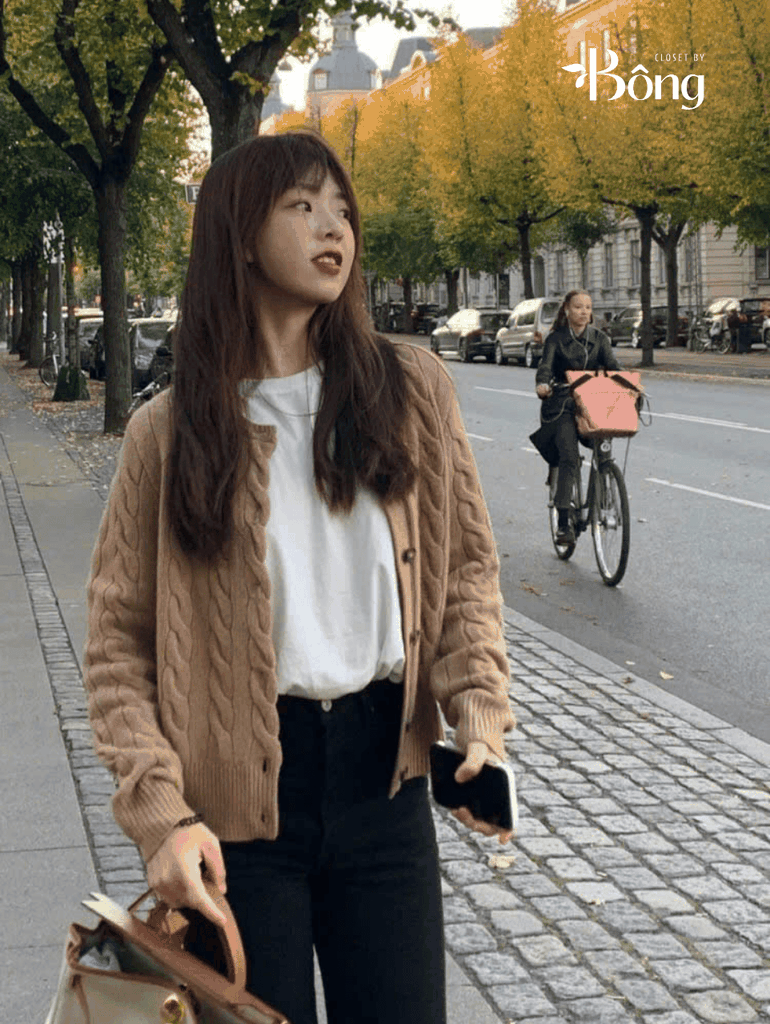 CDG Polo vặn thừng  khuy to 6 màu tuồn auth