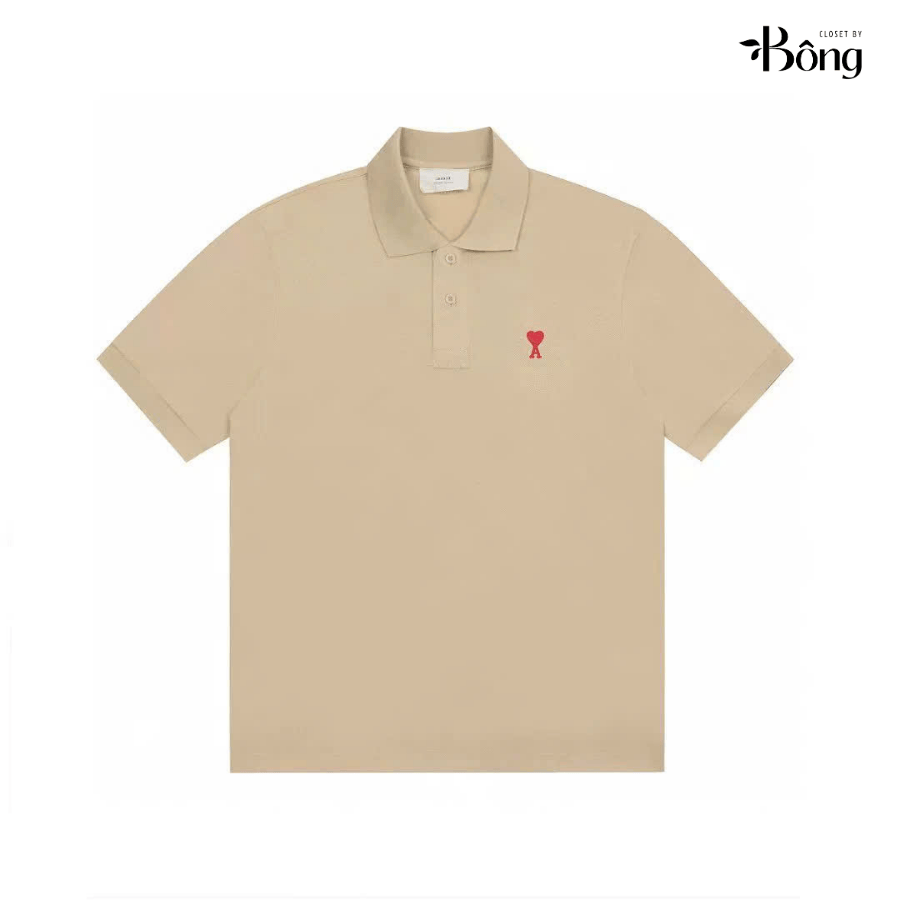 Polo nam AMI thêu tim