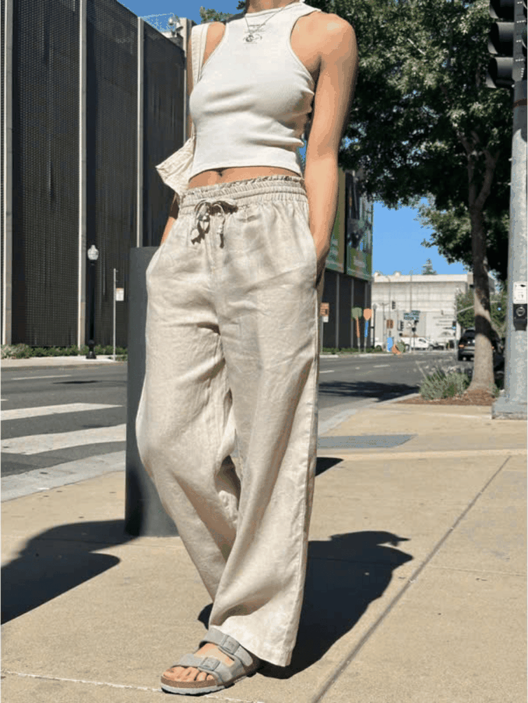 Quần đũi suông Massimo Dutti 3 màu