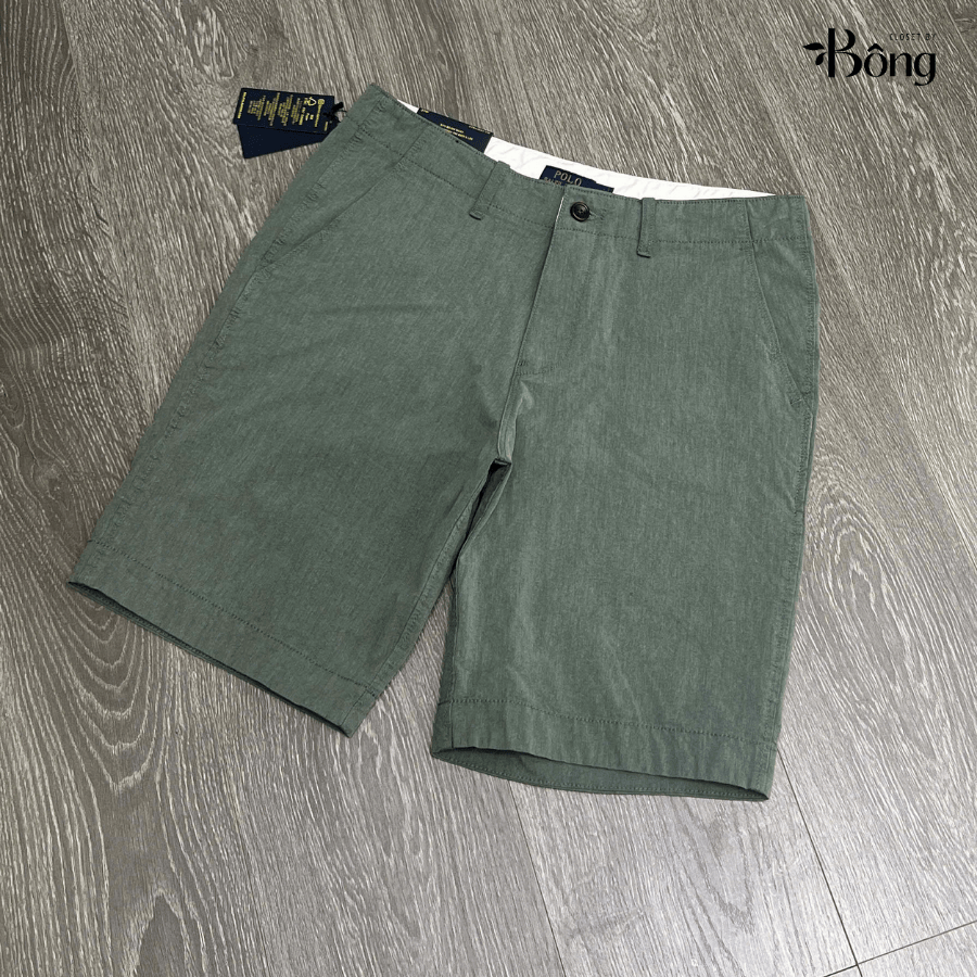 Short nam Polo RL khaki dáng lửng