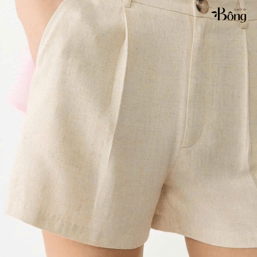 Quần short đũi Stradivarius lưng chun