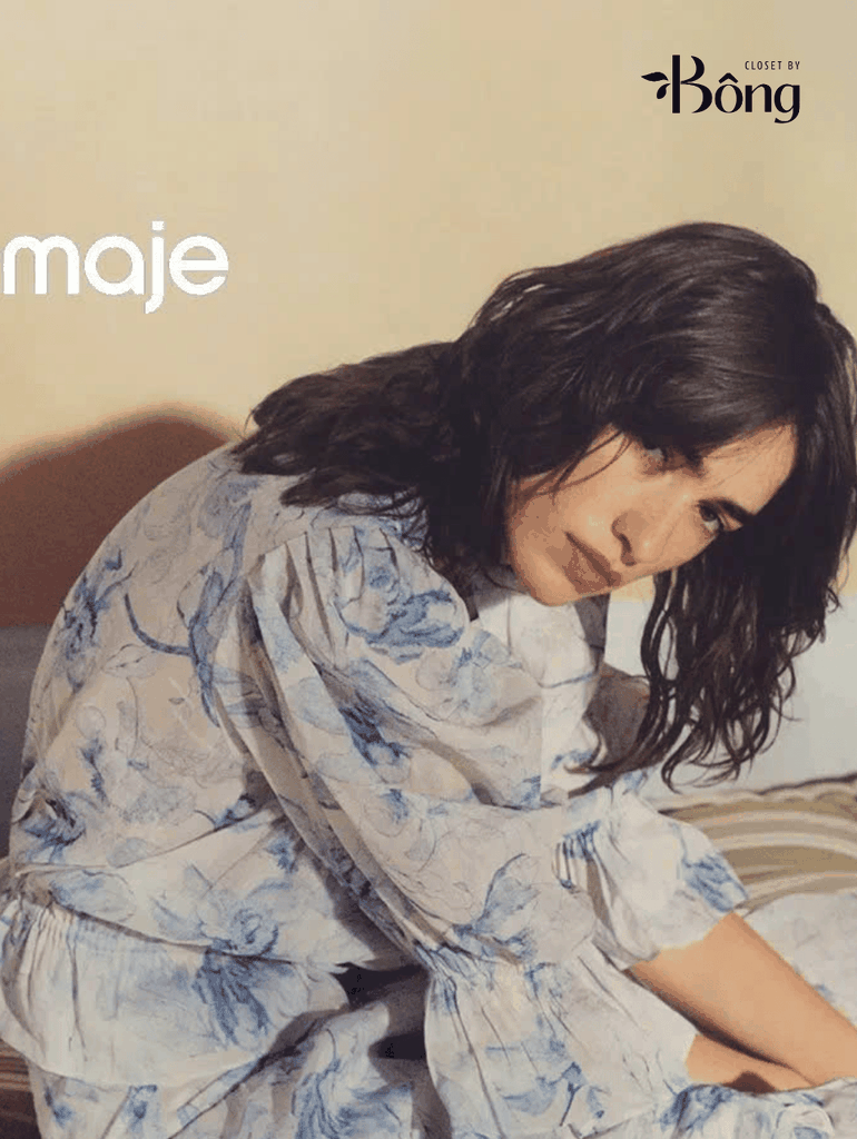 ÁO SƠ MI BUỘC DÂY HỌA TIẾT HOA