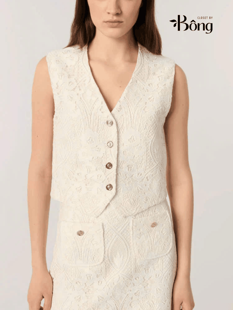 SET GILE REN VIỀN CỔ VEST