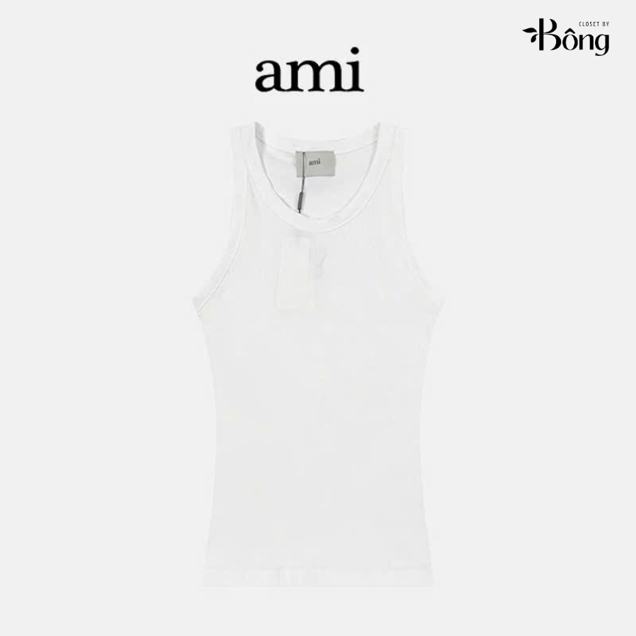 Áo sát nách AMI logo tim 4 màu