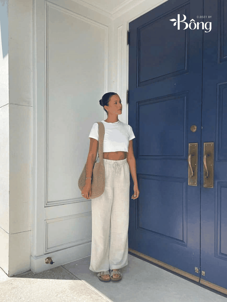 Quần đũi suông Massimo Dutti 3 màu