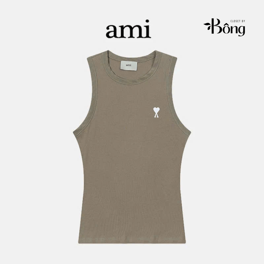 Áo sát nách AMI logo tim 4 màu