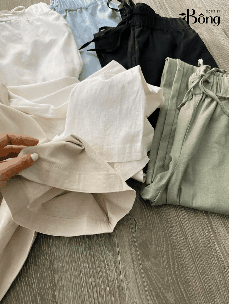 Quần đũi suông Massimo Dutti 3 màu