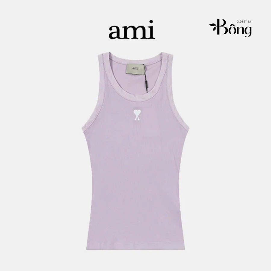 Áo sát nách AMI logo tim 4 màu