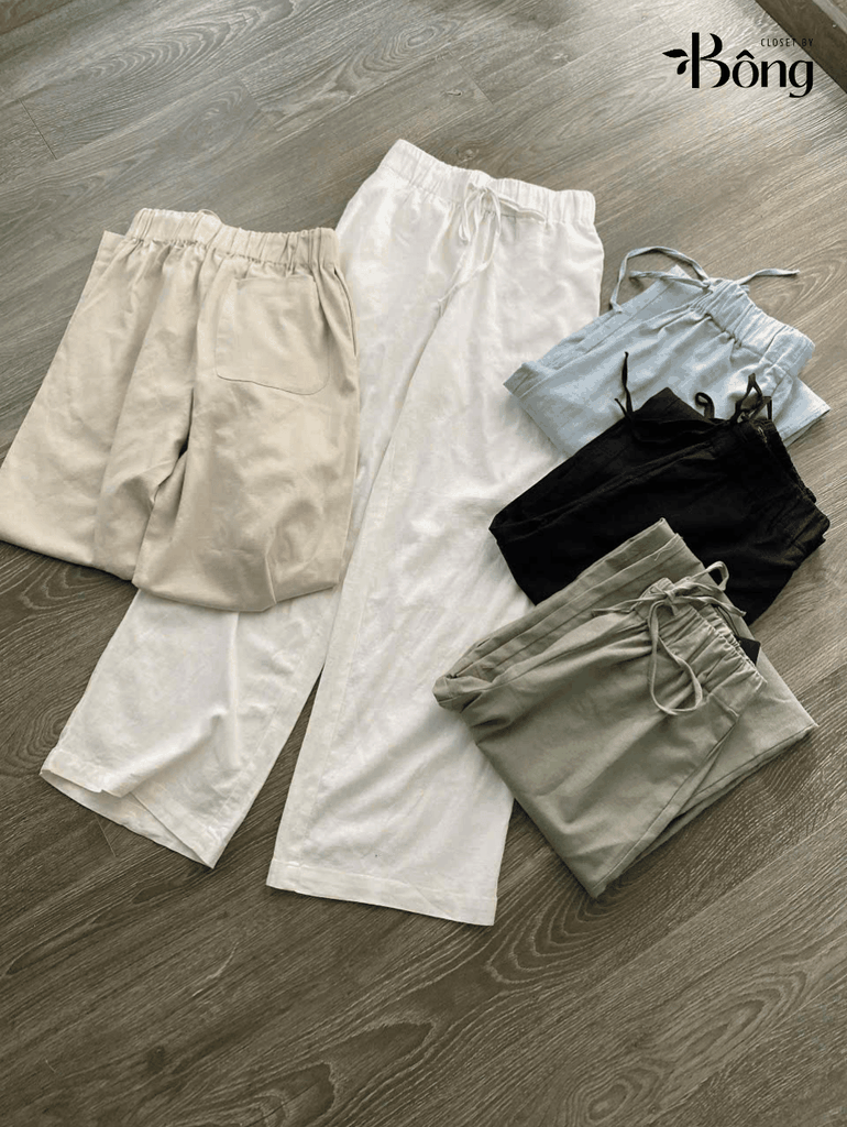 Quần đũi suông Massimo Dutti 3 màu