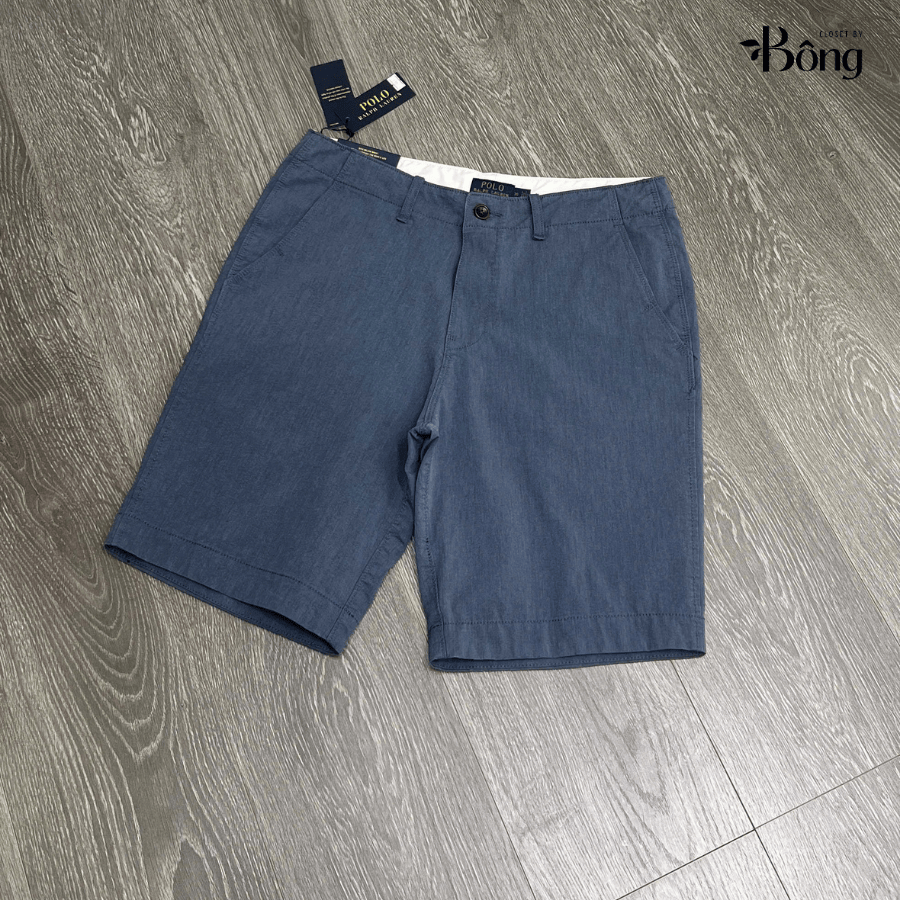 Short nam Polo RL khaki dáng lửng