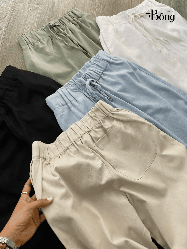 Quần đũi suông Massimo Dutti 3 màu