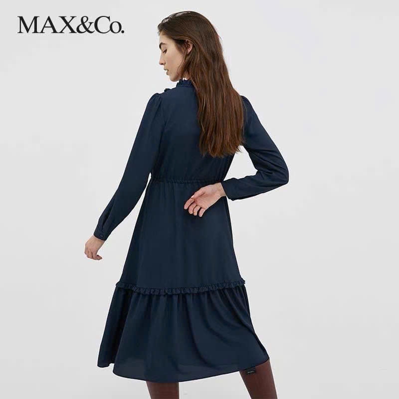 Váy đũi dài Max&Co màu navy