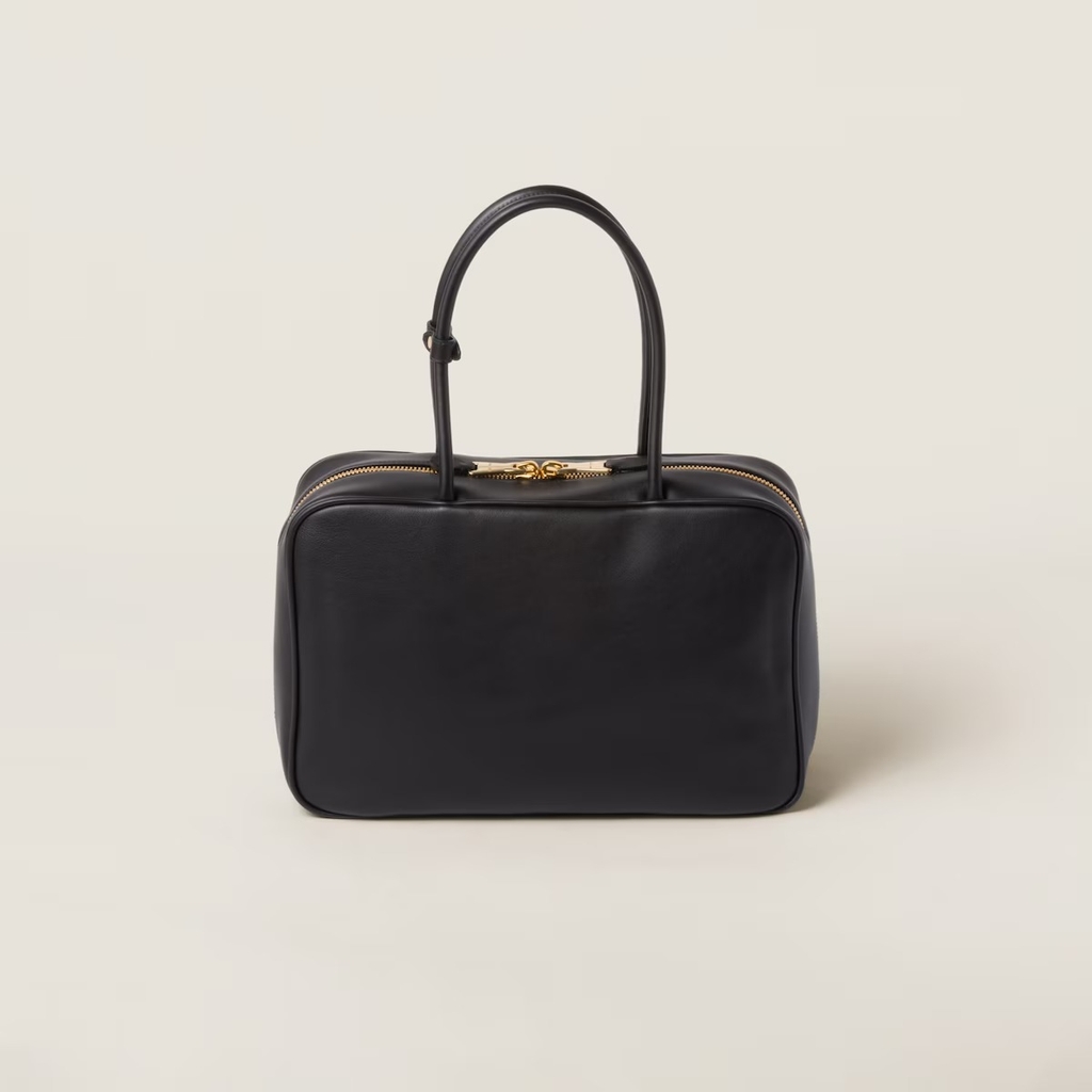 Túi Miumiu da trơn Beau