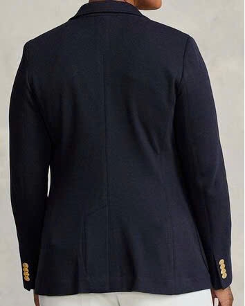 Blazer Polo 100% cotton 1 khuy huy hiệu PRL 2 màu