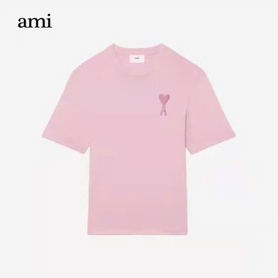 Tshirt AMI dáng over logo tim nhỏ 5 màu