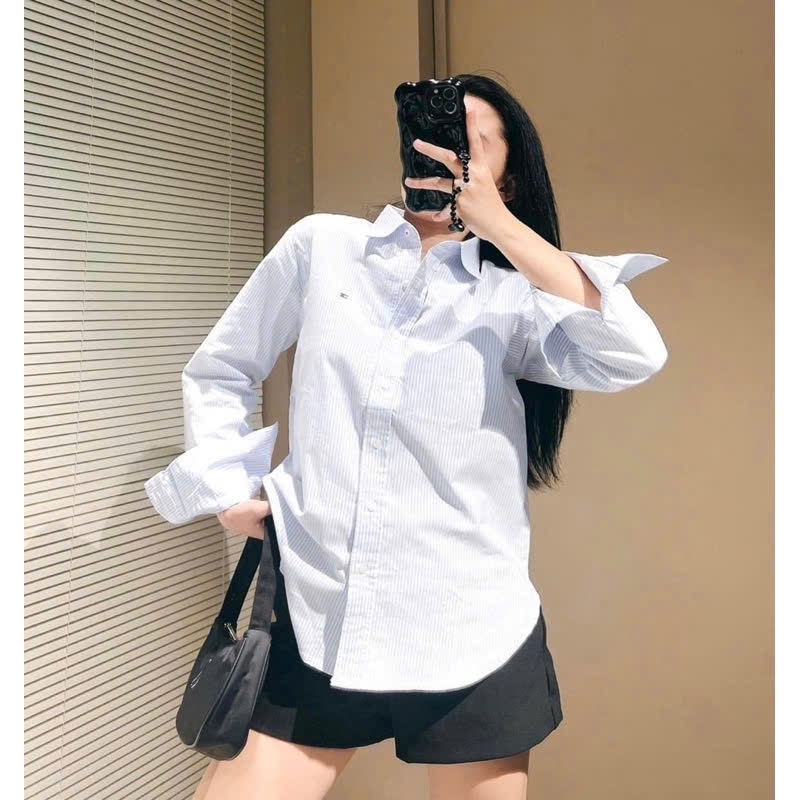 ÁO POPLIN FLEX SLIM FIT