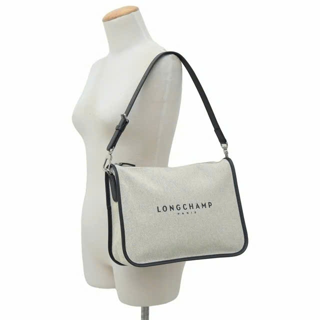 Túi vải hobo cỡ lớn Longchamp Essentia