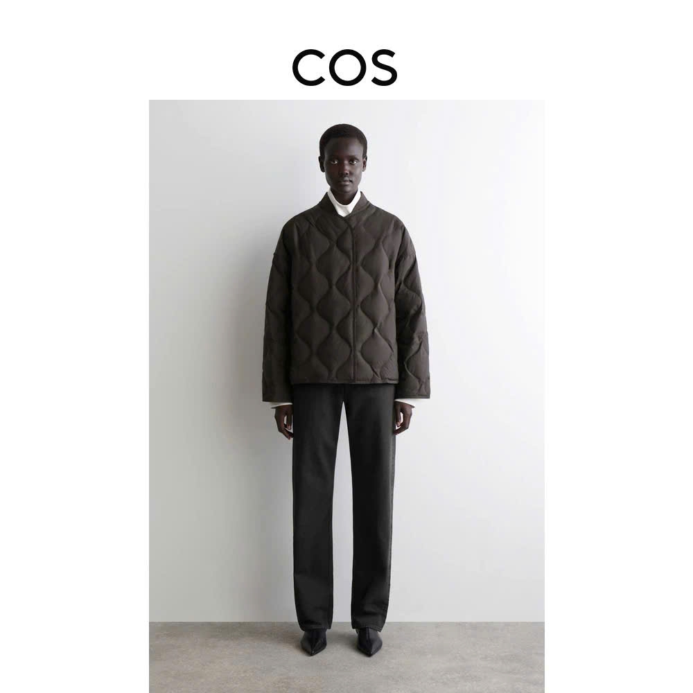 Jacket COS trần bông