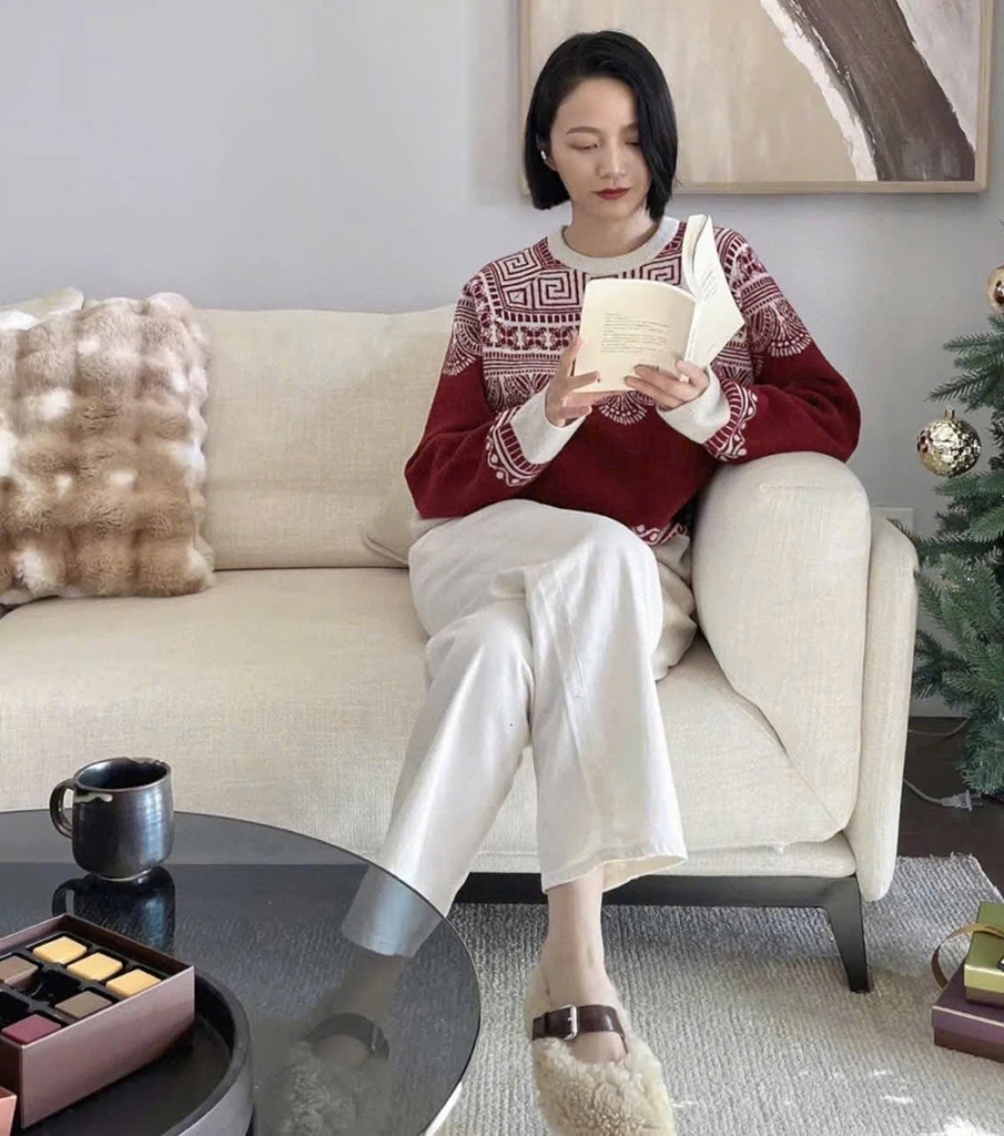 Cardigan Tory Bruch cổ V
