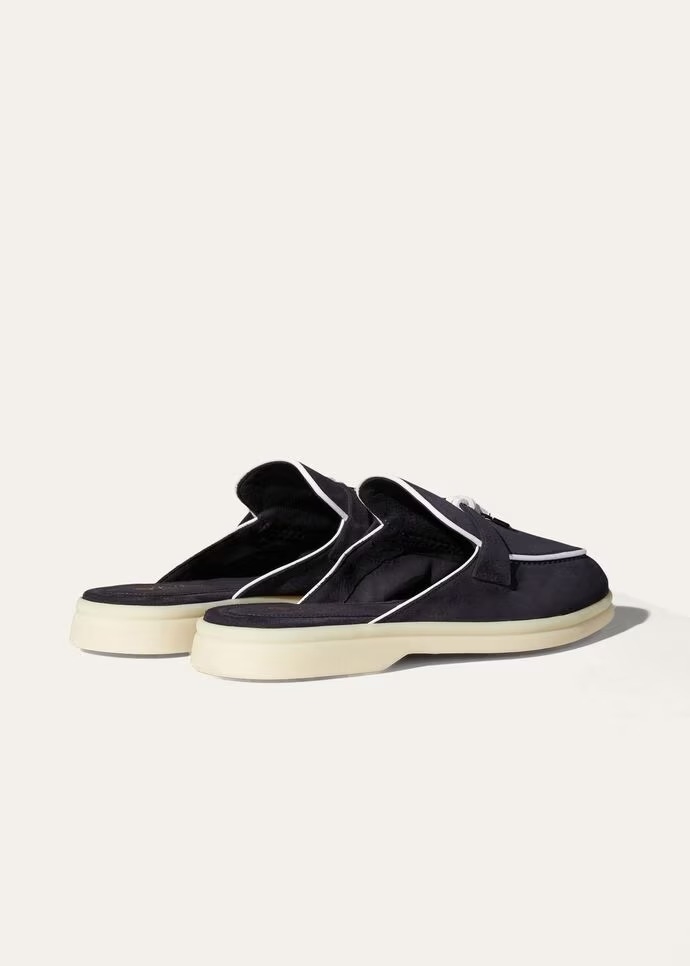 Charms Walk Babouche Loafers  Suede, Suede Goatskin