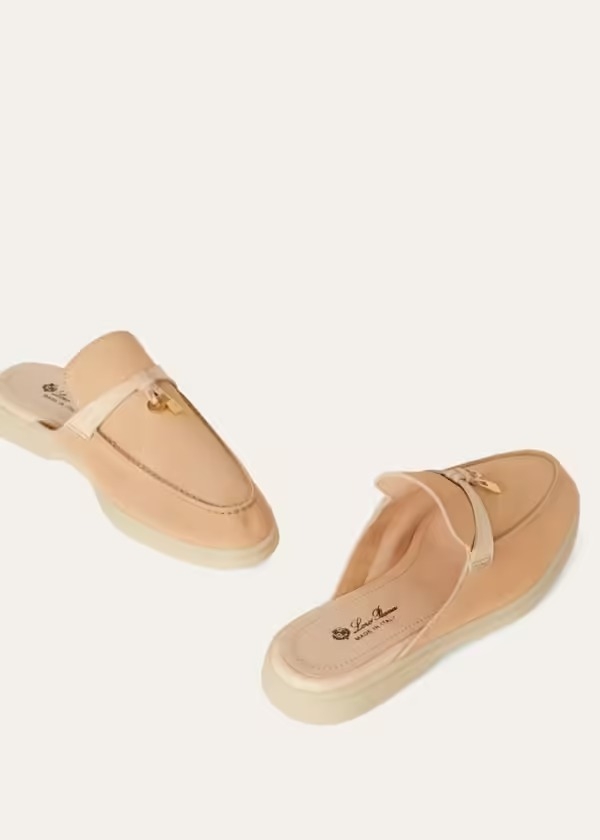 Sục Loro Piana Babouche Charms Walk Moccasin Slipper