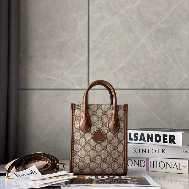 Túi pocket Gucci canvas bản VIP các màu