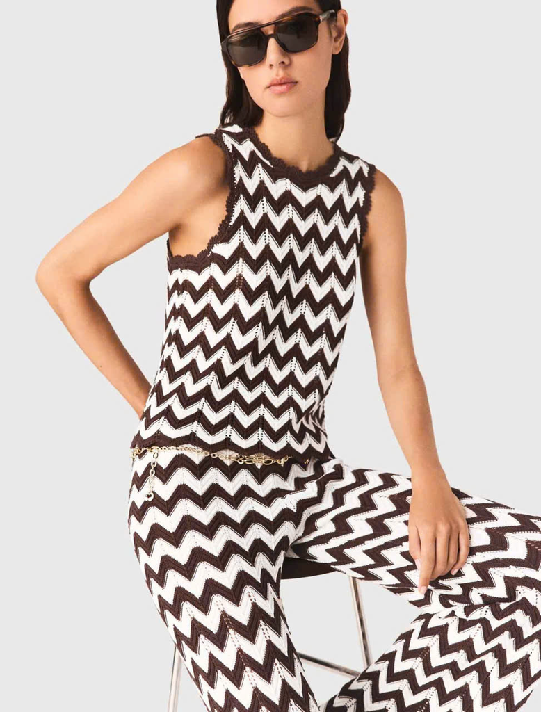 TOP MAJE ZIGZAG