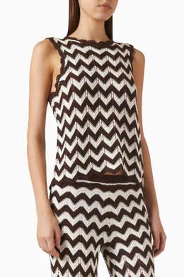 TOP MAJE ZIGZAG