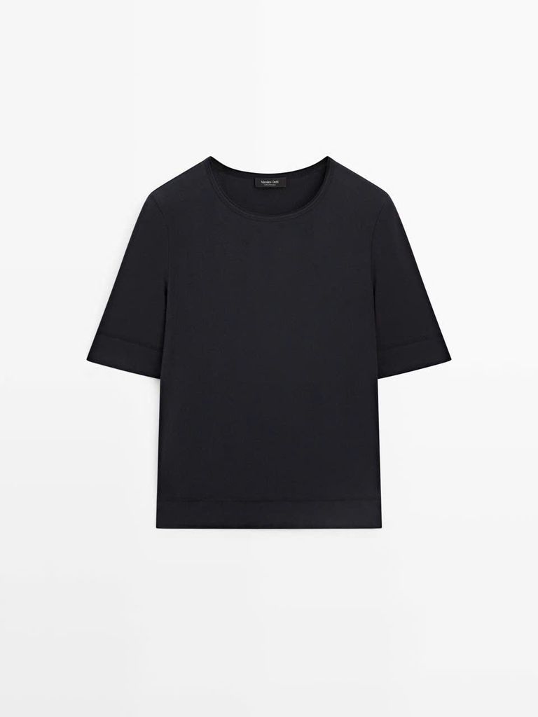 ÁO THUN 100% COTTON VỚI CHI TIẾT ĐƯỜNG MAY