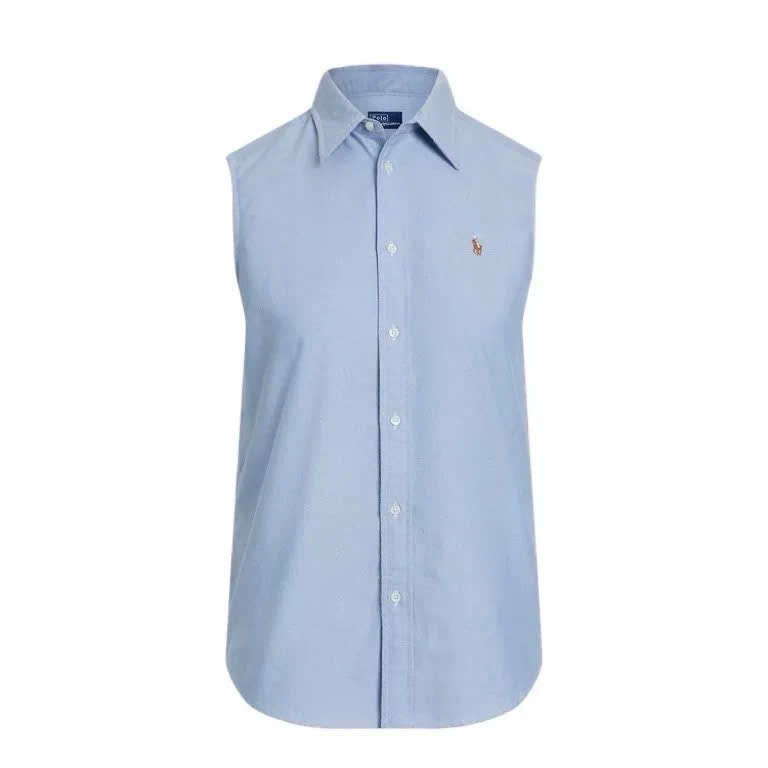 ÁO SƠ MI OXFORD KHÔNG TAY KIỂU DÁNG CỔ ĐIỂN
