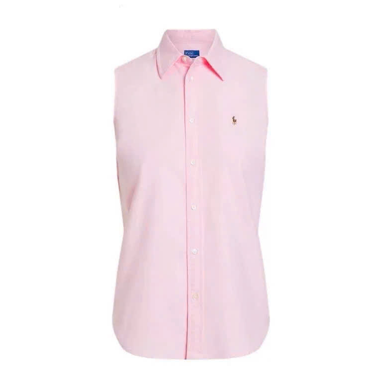 ÁO SƠ MI OXFORD KHÔNG TAY KIỂU DÁNG CỔ ĐIỂN