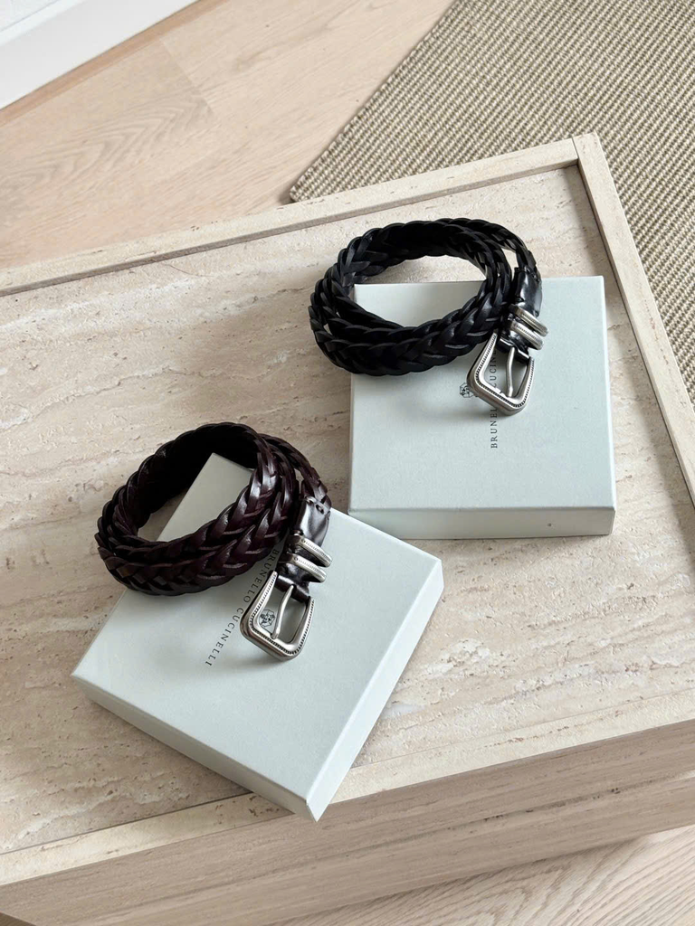 Belt da tết Brunelo Cucinelli tuồn auth 2 màu