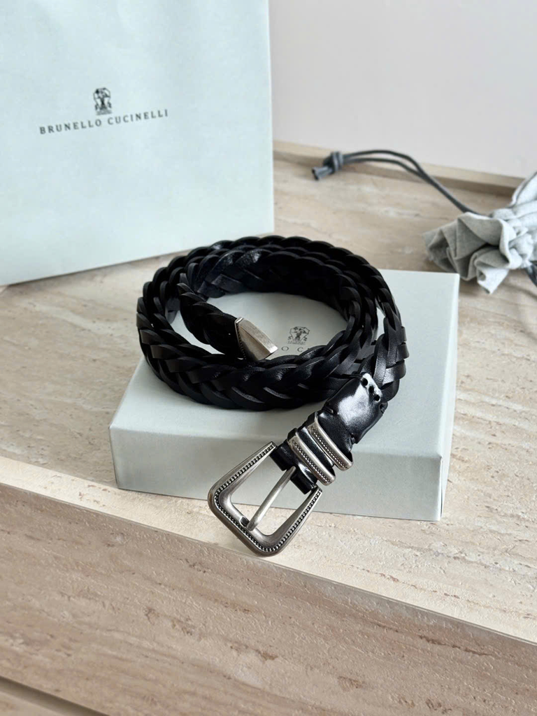 Belt da tết Brunelo Cucinelli tuồn auth 2 màu