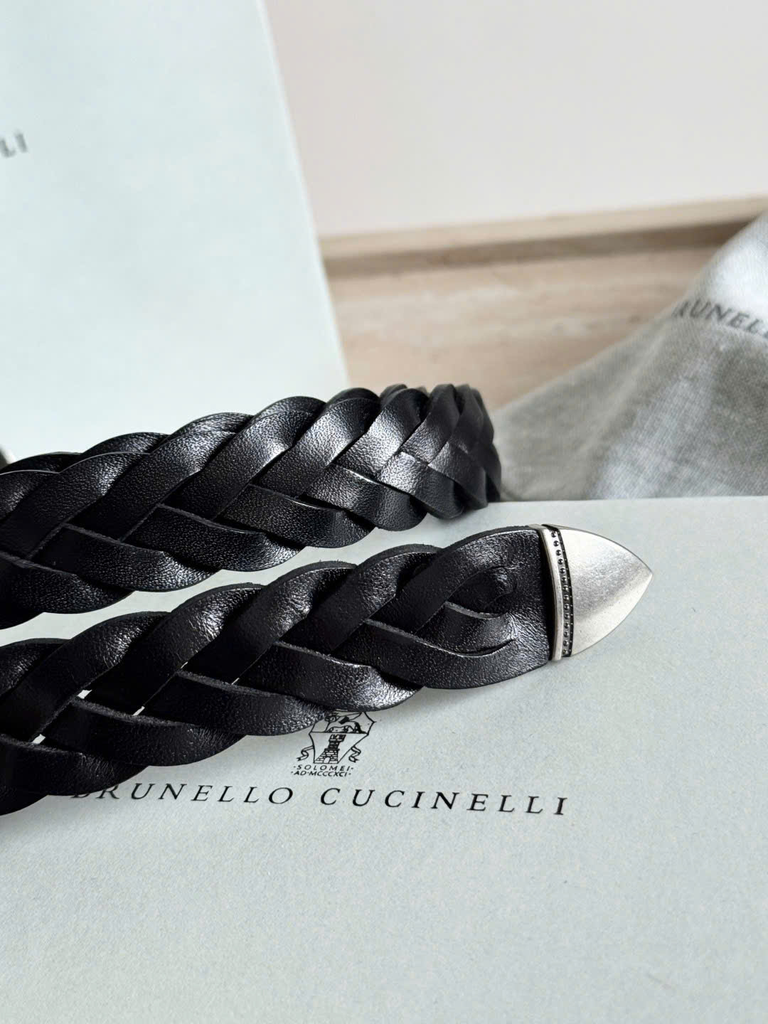 Belt da tết Brunelo Cucinelli tuồn auth 2 màu