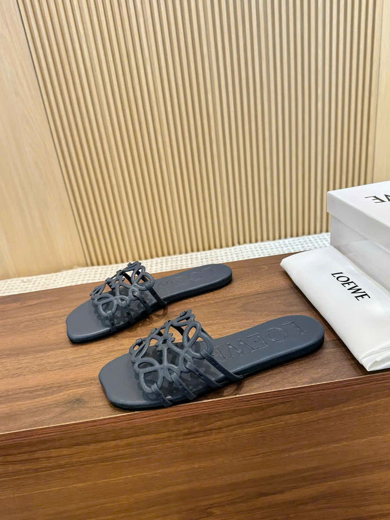 Dép bệt LOEWE quai logo (bản xuất)