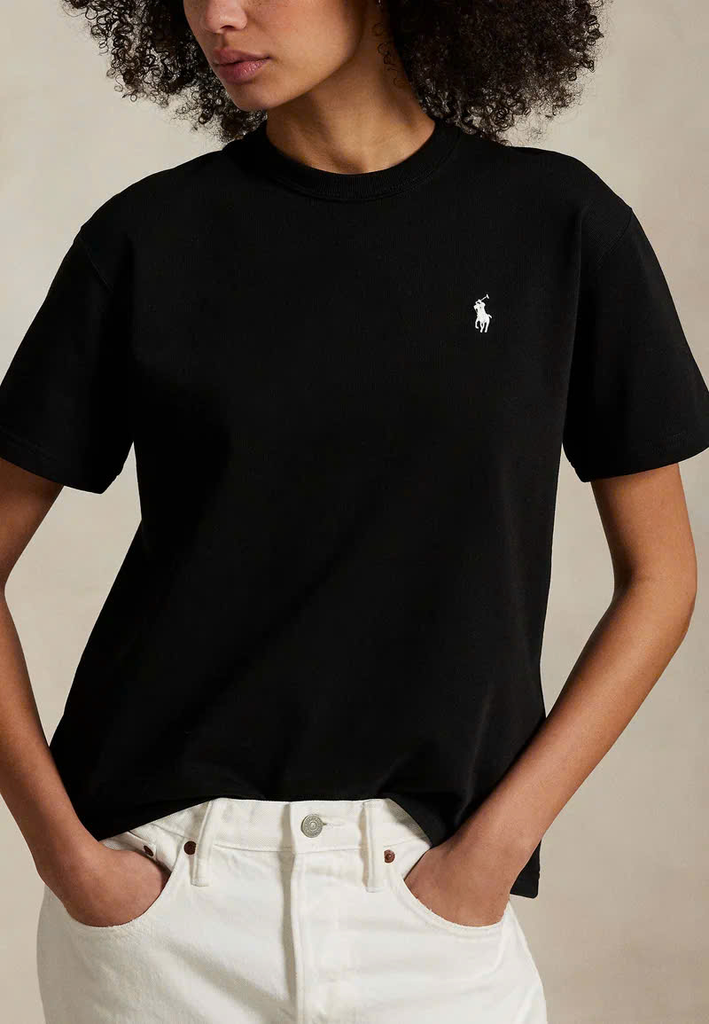 ÁO THUN CỔ TRÒN COTTON JERSEY DÁNG CỔ ĐIỂN