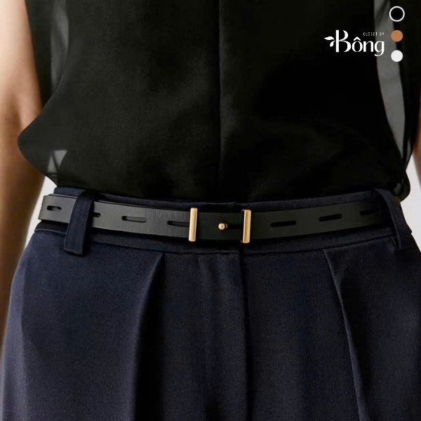 Belt da ICICLE bản 2cm 2 màu fullbox