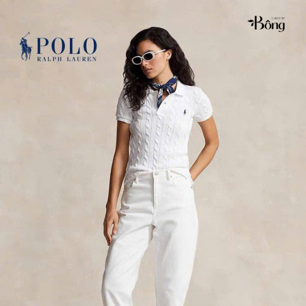 Khăn lụa Polo vuông tím than bản tuồn auth full QR CODE