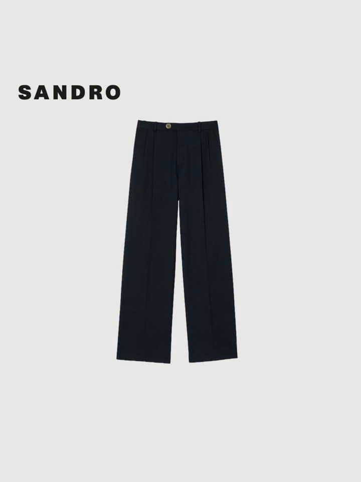 Quần âu Sandro khuy vàng (set 3pcs tách rời)