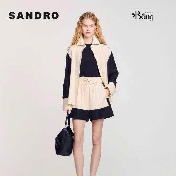 Set Sandro đũi beirge cải đen (không tách set)