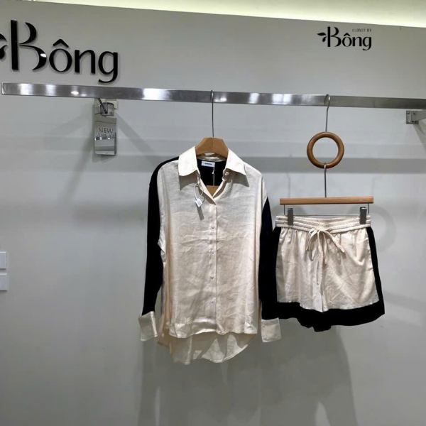 Set Sandro đũi beirge cải đen (không tách set)