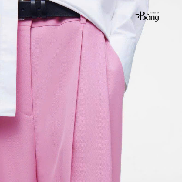 Quần suông COS hồng ly trước xuất xịn