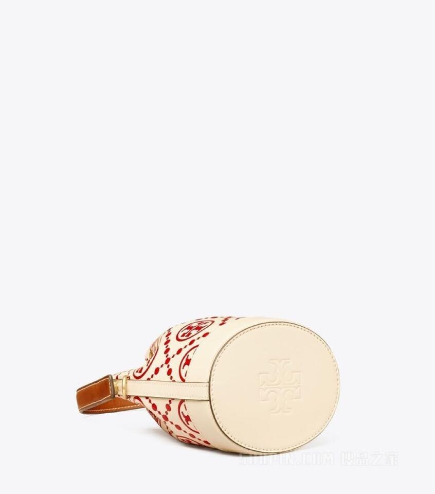 Bag bucket Tory Burch monogram logo